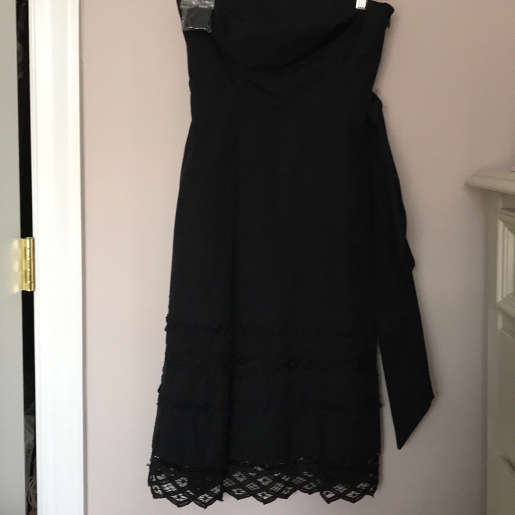 Ann Taylor Loft Strapless Cotton Dress